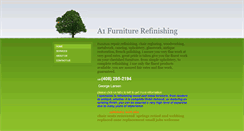Desktop Screenshot of a1furniturerefinishing.com